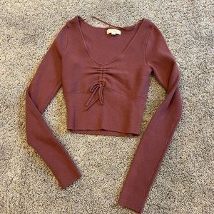 Pacsun “L.A. Hearts” cropped sweater. Size S. Never worn.